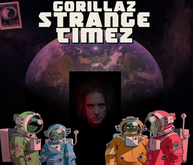 Música: Gorillaz junto a Robert Smith presenta Strange Timez, el sexto episodio de Song Machine.