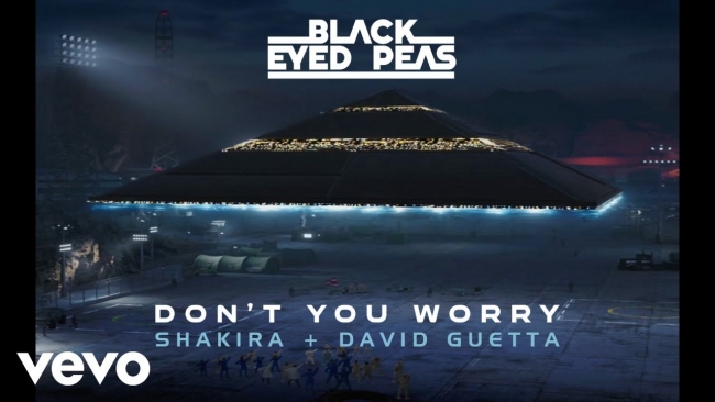 Música: Shakira, Black Eyes Peas y David Guetta lanzan &quot;Don´t you worry&quot;